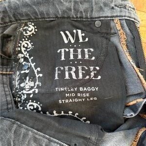 We The Free Black Tinsley Baggy Jeans  24